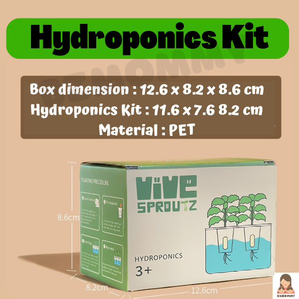 vivesproutz mini hydroponics kit