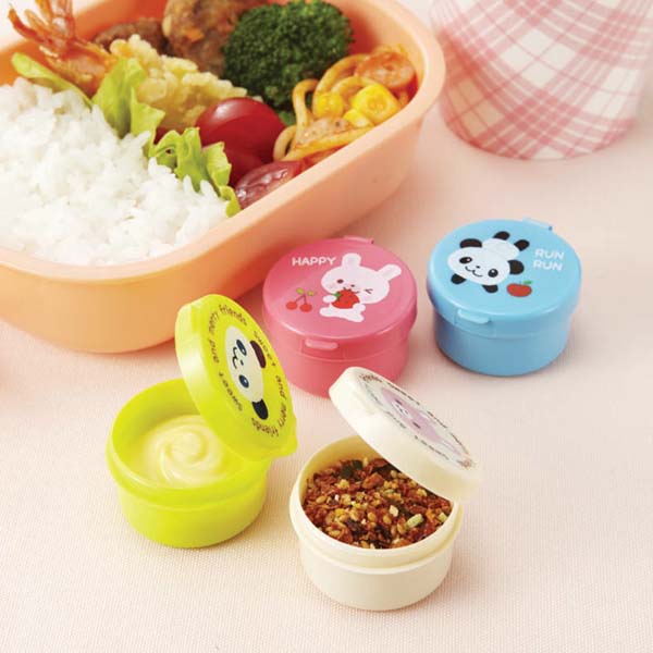 Condiment container bento box lunch accessories mini sauce box cartoon  animal panda suitable for children's lunch dessert - AliExpress