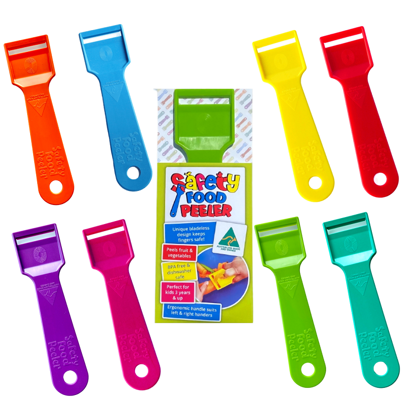 The safety food peeler designed especially for kids The Safety